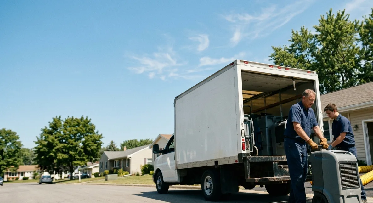 Water Damage Cleanup in Patricksburg, IN near me